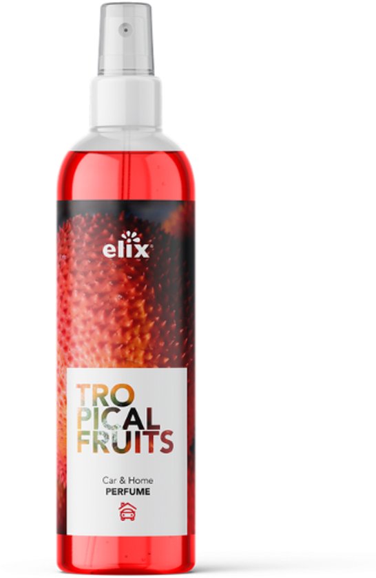 Elix luchtverfrisser spray Tropical Fruits – tegen tabaksgeur, 75 ml