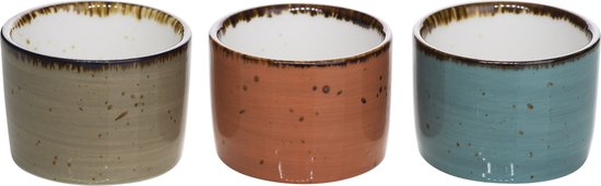 Cosy & Trendy Dipschaaltjes Brisbane ø 6 cm - 3 Stuks