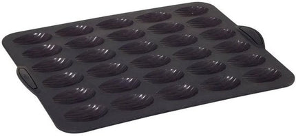 Siliconen TOP Maxi siliconen 30 madeleinevorm - verstevigde metalen armatuur - anti-aanbak - 40,1 × 30,7 × 2,0 cm - oven en vriezer - 100% Siliconen Platinium