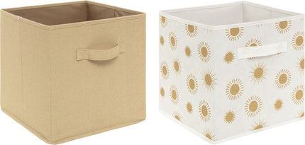 Atmosphera Kids Soleil Aufbewahrungskörbe - 2er Set - 29x29x29cm