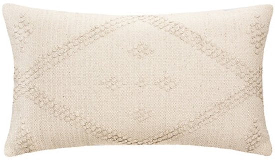 Safari 3D-Zierkissen – 2er-Set – Dekokissen mit Relief – Inklusive Innenkissen – Weiches Polyester/Viskose – 38 x 58 cm – Beige