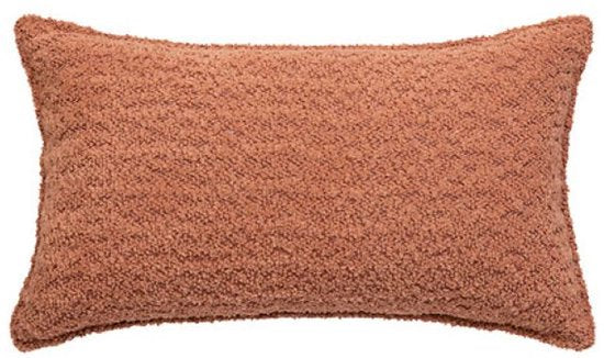 Bankkussen - Sierkussen - Decoratief Kussen - Lendekussen Woonkamer - Rechthoekig - Polyester - 30x50 cm - Terracotta