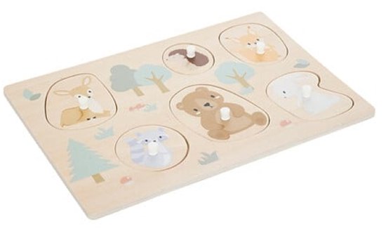2-teiliges Holzpuzzle-Set - Pädagogisches Holzspielzeug für Kinder - Mutter & Baby 6-Teile-Puzzle & Zahlenpuzzle - Montessori-Spielzeug - Bunt