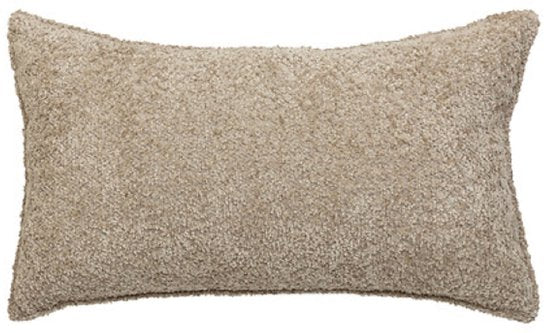 Bankkussen - Sierkussen - Decoratief Kussen - Lendekussen Woonkamer - Rechthoekig - Polyester - 30x50 cm - Linen Beige