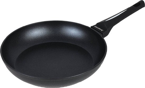 Klausberg 7690 - Poêle à frire noire - 28 cm - noir