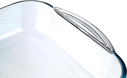 Secret de Gourmet - Ovenschaal rechthoek - Transparant glas - 40 x 25 cm - 6 liter