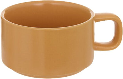 Secret de Gourmet Theepot Penang - Keramiek - met kopje - oker - 10 x 15 cm
