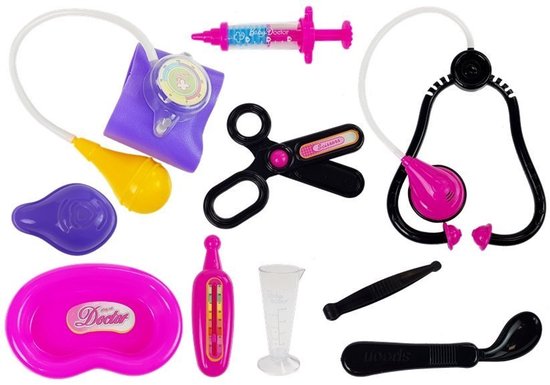 Set de docteur pour enfants - set de docteur junior dans une mallette - set de docteur pour bébé