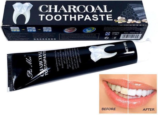 Charcoal Toothpaste - Whitening toothpaste