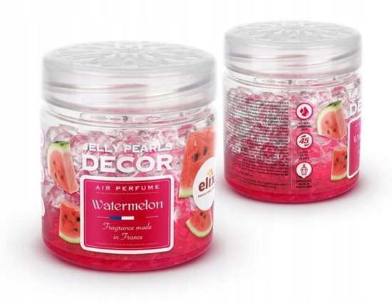ELIX Jelly Pearls geurparels watermeloen – gel luchtverfrisser, 150 ml – foto 2
