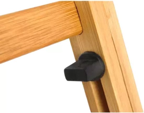 Ruhhy bamboe laptopstandaard – verstelbare laptoptafel tot 17 inch – foto 12