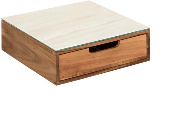 Acacia coffee pod holder with drawer Five® - Wood - Compartments | Decorative | Nespresso pod holders | Dolce Gusto pod holders