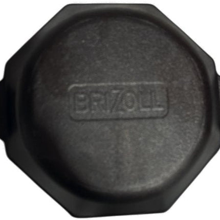 BRIZOLL H8-1825 – Achthoekige Gietijzeren Pan (Octopus Vorm) – Ideaal voor Portiebereiding & Langdurige Warmte – Geschikt voor Alle Kookplaten – Inclusief Gegoten Handvatten