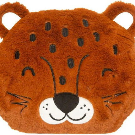 Atmosphera Dieren sierkussen - kinderkamer - panter - 30 cm - polyester