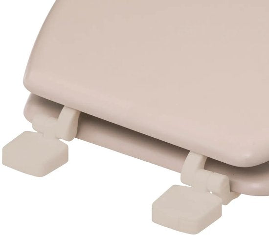 5Five Abattant WC Colors - beige - bois MDF / HDF - universel - fixation standard pour abattant WC