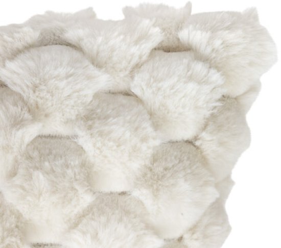 Adriel Sierkussen - Set van 2 - Luxe Zachte Kussens met Tie-Dye Effect - Afneembare Hoes en Vulling - Polyester - 38 x 58 cm - Beige