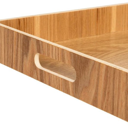 5Five Curve Dienblad/Plateau - 43x30x5cm - Bruin