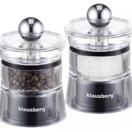Klausberg - Peper- en Zoutmolenset - 6 cm - Keramisch Mechanisme
