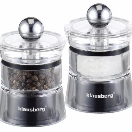 Klausberg - Peper- en Zoutmolenset - 6 cm - Keramisch Mechanisme