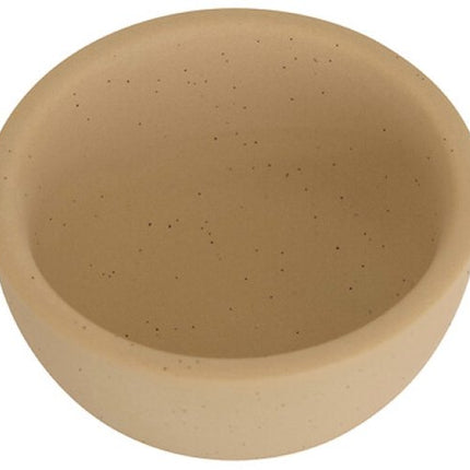 Wonja Oliebrander - Aroma Oliebrander - Geurbrander voor Etherische Oliën - Wax Melt & Aromatherapie Brander - Keramiek - 9.3 x 7.2 x 11 cm - Beige