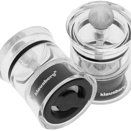 Klausberg - Peper- en Zoutmolenset - 6 cm - Keramisch Mechanisme