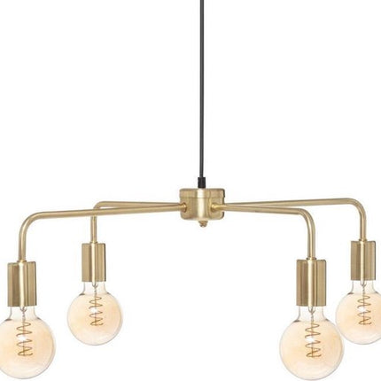 KELI Metalen hanglamp 4 koppen - E27 - 40 W - ˜69 cm - Goud