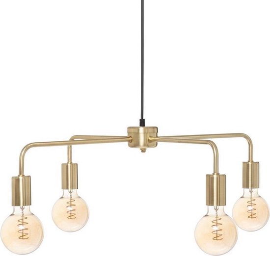 KELI Metalen hanglamp 4 koppen - E27 - 40 W - ˜69 cm - Goud