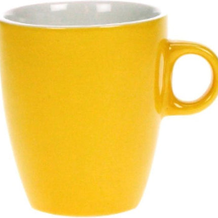 Cosy & Trendy Vicky Beker - 19 cl - Ø 7 cm x 8.5 cm - Geel - Set-6
