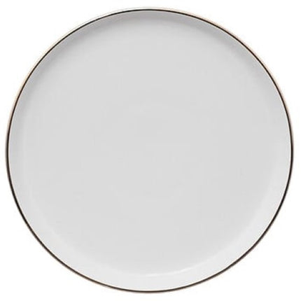 Sublima Dessertborden - Set van 6 - Gebaksborden - Kleine Borden Voor Dessert, Ontbijt en Gebak - Vaatwasserbestendig - Porselein - Ø20 cm - Wit