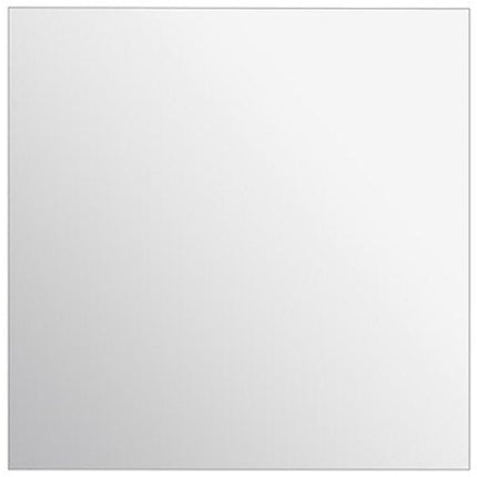 5Five Selbstklebende Spiegel Fliesen - 2er Set - Glas - selbstklebend - 40 x 40 cm - quadratisch - Wand/Tür