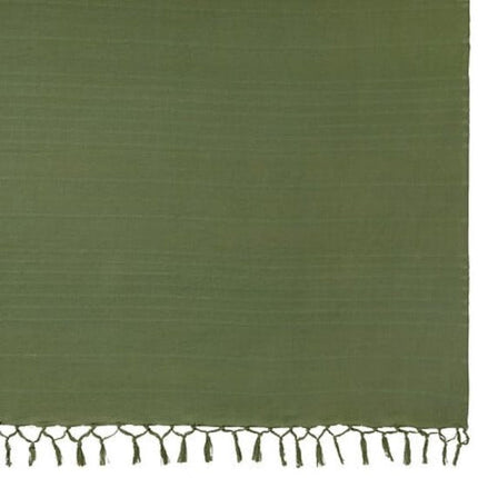 Atmosphera Plaid katoen - Blanket - 160 x 220 cm - Khaki