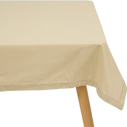 Atmosphera Tafelkleed - beige - katoen - 240 x 140 cm - rechthoek - tafellaken