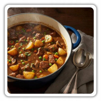 Hage - Braadpan - Geëmailleerde Gietijzeren Braadpan - Casserole - Geschikt voor Inductie, Gas & Oven - Inclusief Pannenonderzetter & Handgreepbeschermers - 5 Liter - Ø26 x 18 cm - Blauw
