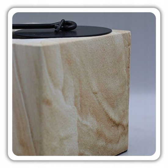 Hage - Bio-Kamin - Bioethanol-Tischkamin - Rauchfreier freistehender Bio-Kamin - Für Innen, Garten & Terrasse - 10 x 12 cm - Marmoroptik