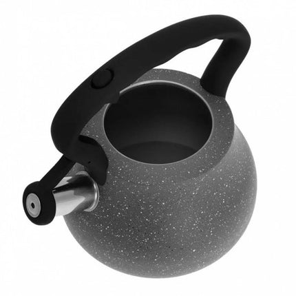 Top Choice - Stalen fluitketel - marmer grijs - 2.7 liter
