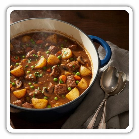 Hage - Braadpan - Geëmailleerde Gietijzeren Braadpan - Casserole - Geschikt voor Inductie, Gas & Oven - Inclusief Pannenonderzetter & Handgreepbeschermers - 4 Liter - Ø24 x 12 cm - Blauw
