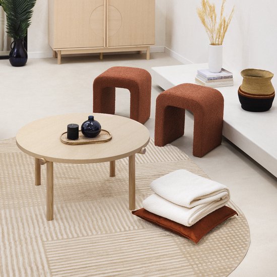 Atmosphera Kaia jute manden, set van 2 – cilindervormig, Ø 40 x 31 cm, multi – foto 5