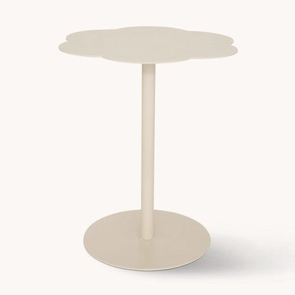 Atmosphera Fiora Bijzettafel - Ø43xH51cm - Ivoor