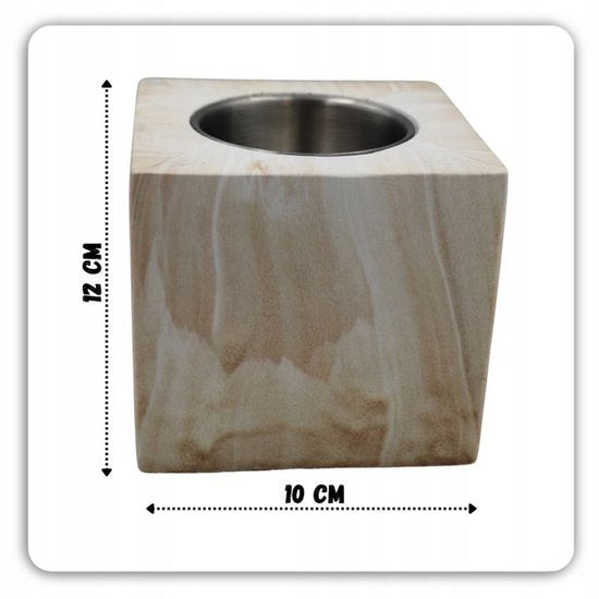 Hage - Bio-Kamin - Bioethanol-Tischkamin - Rauchfreier freistehender Bio-Kamin - Für Innen, Garten & Terrasse - 10 x 12 cm - Marmoroptik