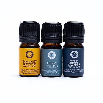 Song of India - Wellness - Etherische Olie Set - 3 flesjes 5ml