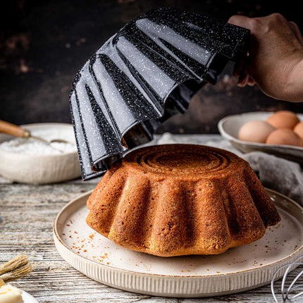 Granieten bakvorm - tulbandbakvorm voor cake 23,5CM