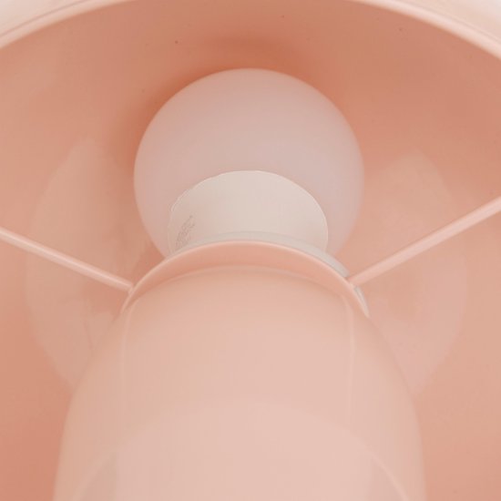Lampe à poser / Lampe champignon Atmosphera Lito - Ø20xH25 cm - Rose