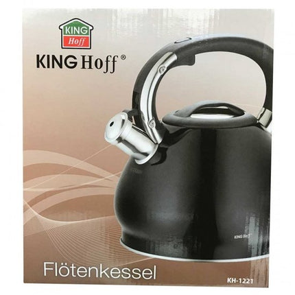 Kinghoff Fluitketel zwart