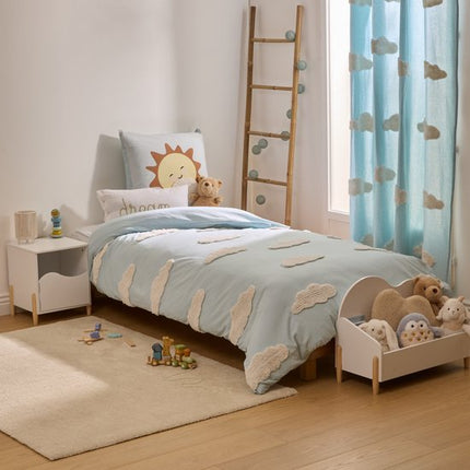Atmosphera Kids Clouds Dekbedovertrek set met 1 kussensloop 140x200cm/65x65cm