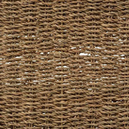 5Five Opbergmand deurrek - 3 manden - riet - bruin - 28 x 12 x 69 cm - badkamerkast