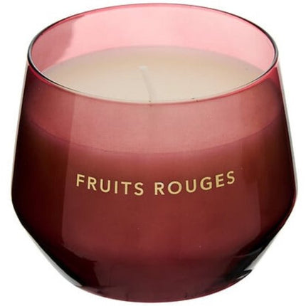Atmosphera - Geurkaars Fruits Rouges - 300 g in Rood Glazen Potje - 40 Branduren