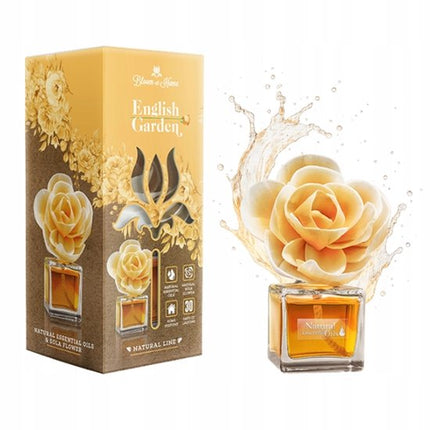 Elix - Bloom at Home Decoratieve Luchtverfrisser - Air Freshener - English Garden Geur - Luchtverfrisser Huis Langdurig - Aroma Diffuser - 100ml - English Garden