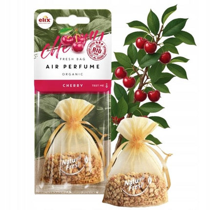 Elix - Natuurlijke Geurzak - Eco Granulaat - Air Freshener - Luchtverfrisser voor Auto & Huis - Langdurige - ca. 20g - Cherry
