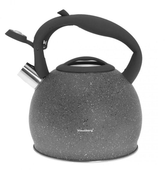 Klausberg KB-7267 whistling kettle - 3L - stainless steel - all heat sources