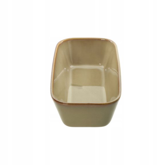 MPLCo - Broodvorm - Broodbakvorm - Bakvorm - Ovenschaal - Broodbakvorm voor Zelfgebakken Brood, Cake & Ovenschotels - Oven, Magnetron & Vaatwasserbestendig - 26 x 14.5 x 7.5 cm - Lichtbruin